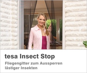 tesa Insect Stop - Fliegengitter zum Aussperren lästiger insekten