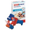 TE-06300-00001 - tesapack® Economy Handabroller, rot-blau