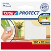 TE-57891-00000 - tesa Protect Filzgleiter, 100mm x 80mm, weiß