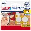 TE-57893-00000 - tesa Protect Filzgleiter, Ø 22 mm, weiß