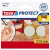 TE-57894-00000 - tesa Protect Filzgleiter, Ø 26 mm, weiß, 9er Pack