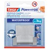 TE-59710-00000 - tesa Powerstrips Waterproof Metall Duohaken Zoom, Edelstahl, max. 3 kg
