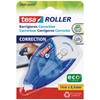 TE-59981-00002 - tesa Roller Korrigieren ecoLogo®, Nachfüllroller, blau transparent/weiß