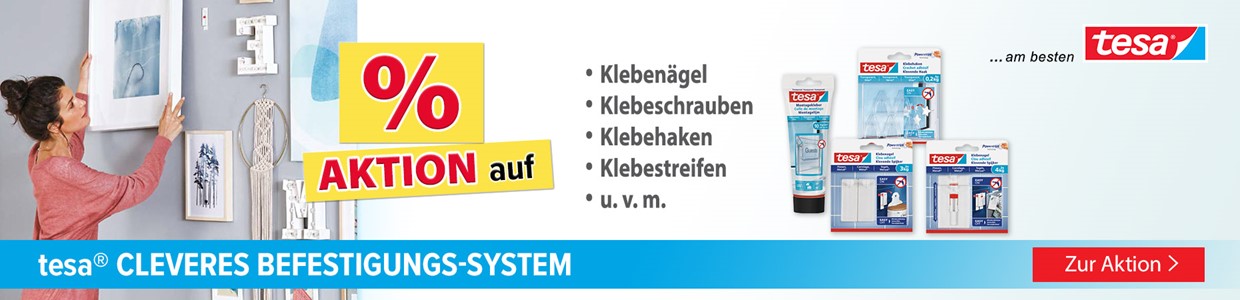 tesa Cleveres Befestigen Aktionspreise