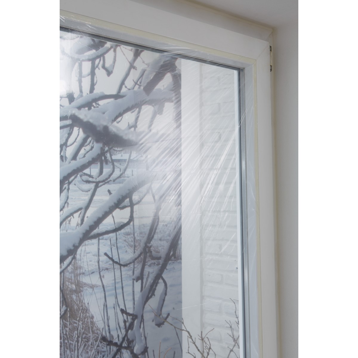 tesa 05432-00000 - tesamoll Thermo Cover Fensterisolierfolie, 4,00m x 1,5m,  transparent