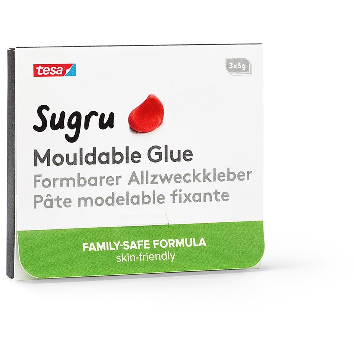 Sugru Moldable Glue - Monochrome Pack (3x 5g)