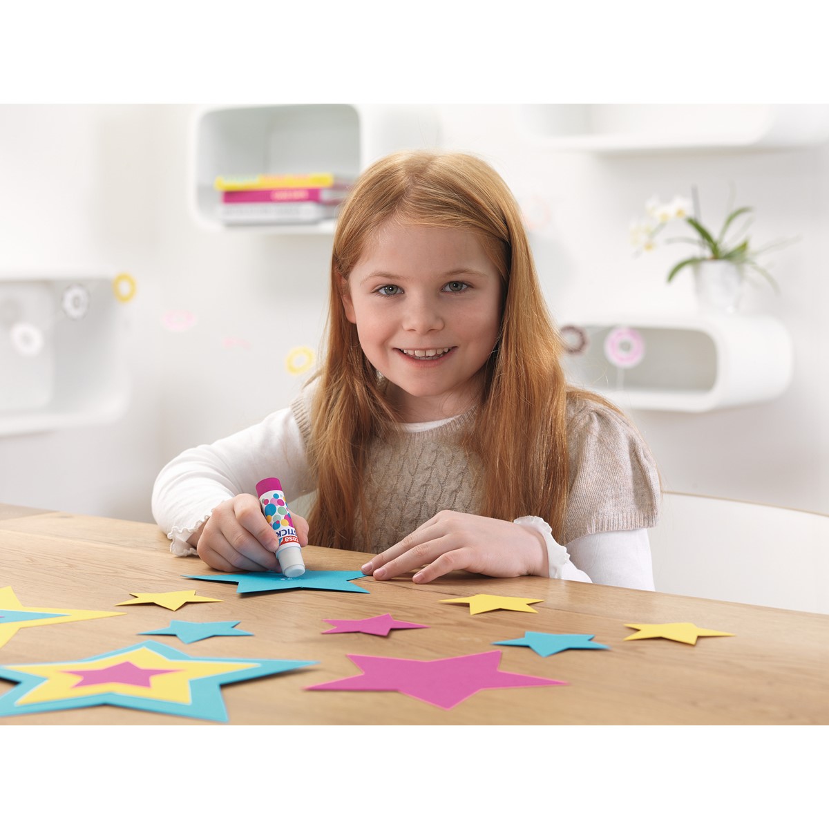 Tesa Confezione Da 6 Stick colla ecoLogo Easy Stick triangolare 12 g