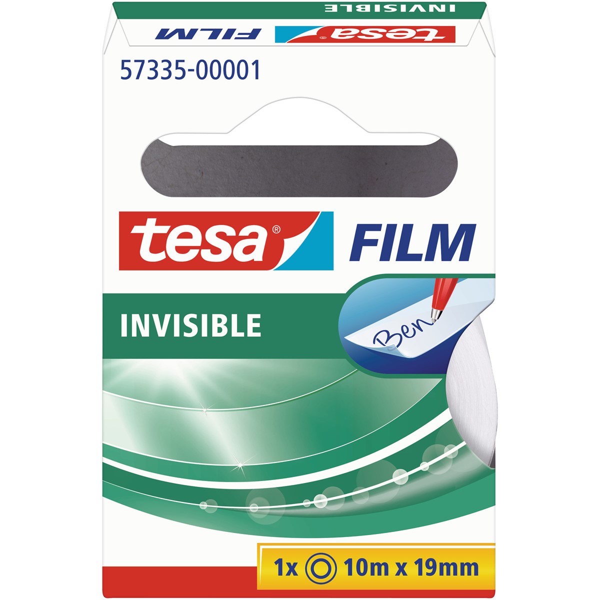 tesa 57335-00001 - tesafilm matt-unsichtbar, 10 m x 19 mm