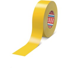 tesa Premium Gewebeband, 25m x 25mm, gelb