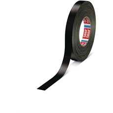 tesa Premium Gewebeband, 50m x 25mm, schwarz