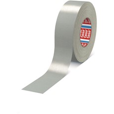 tesa Premium Gewebeband, 50m x 50mm, grau