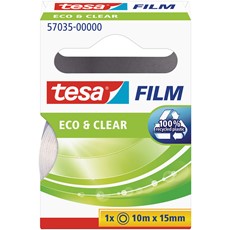 tesafilm Eco & Clear, 10 m x 15 mm