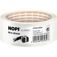 NOPI Pack Classic, transparent, 66 m x 38 mm