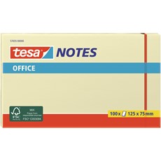 tesa Office Notes, gelb, 125 mm x 75 mm