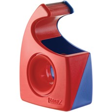 tesa Easy Cut Handabroller, 10m/19mm, leer, rot-blau